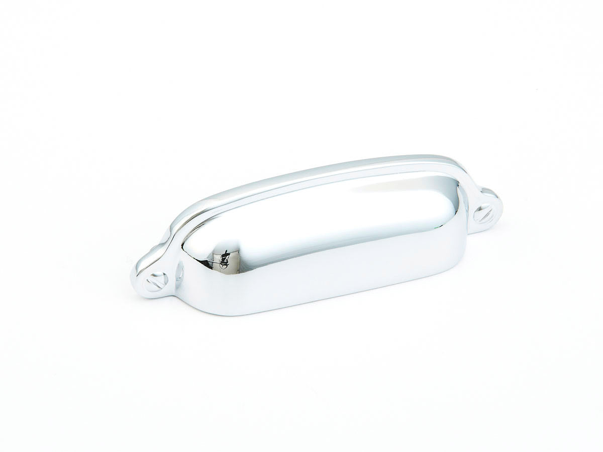 Schaub Country Cup Pull 3" Polished Chrome