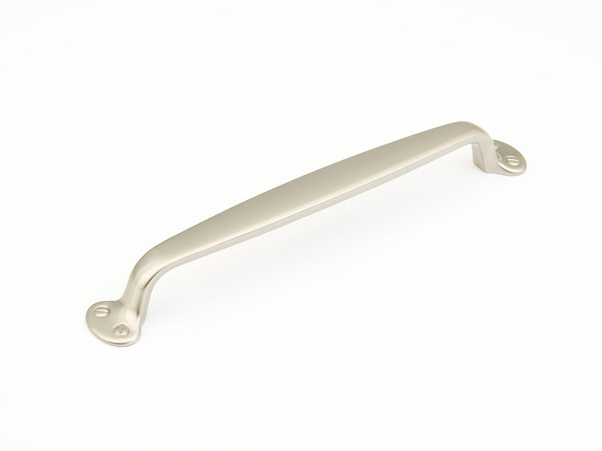 Schaub Country Pull  Satin Nickel 12" cc