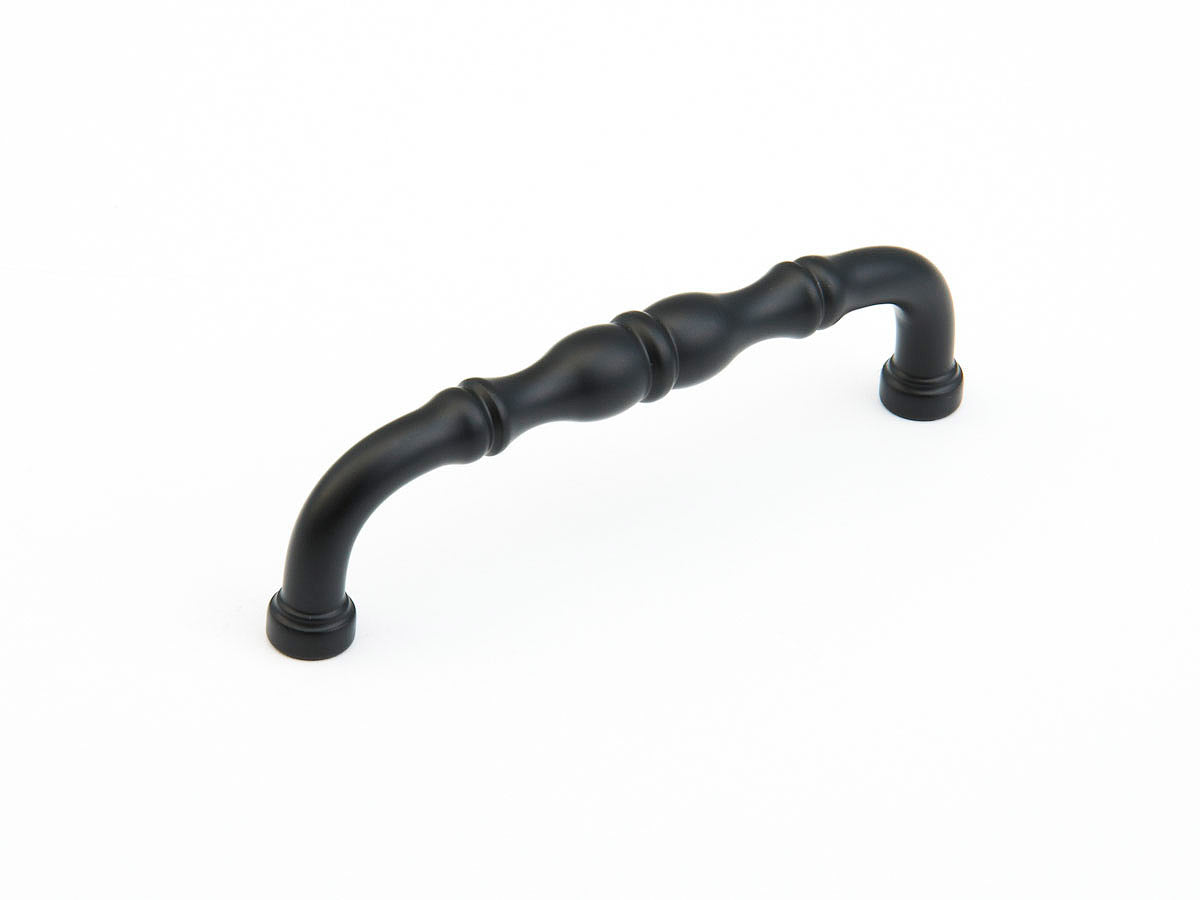 Schaub Colonial Pull 4" Flat Black
