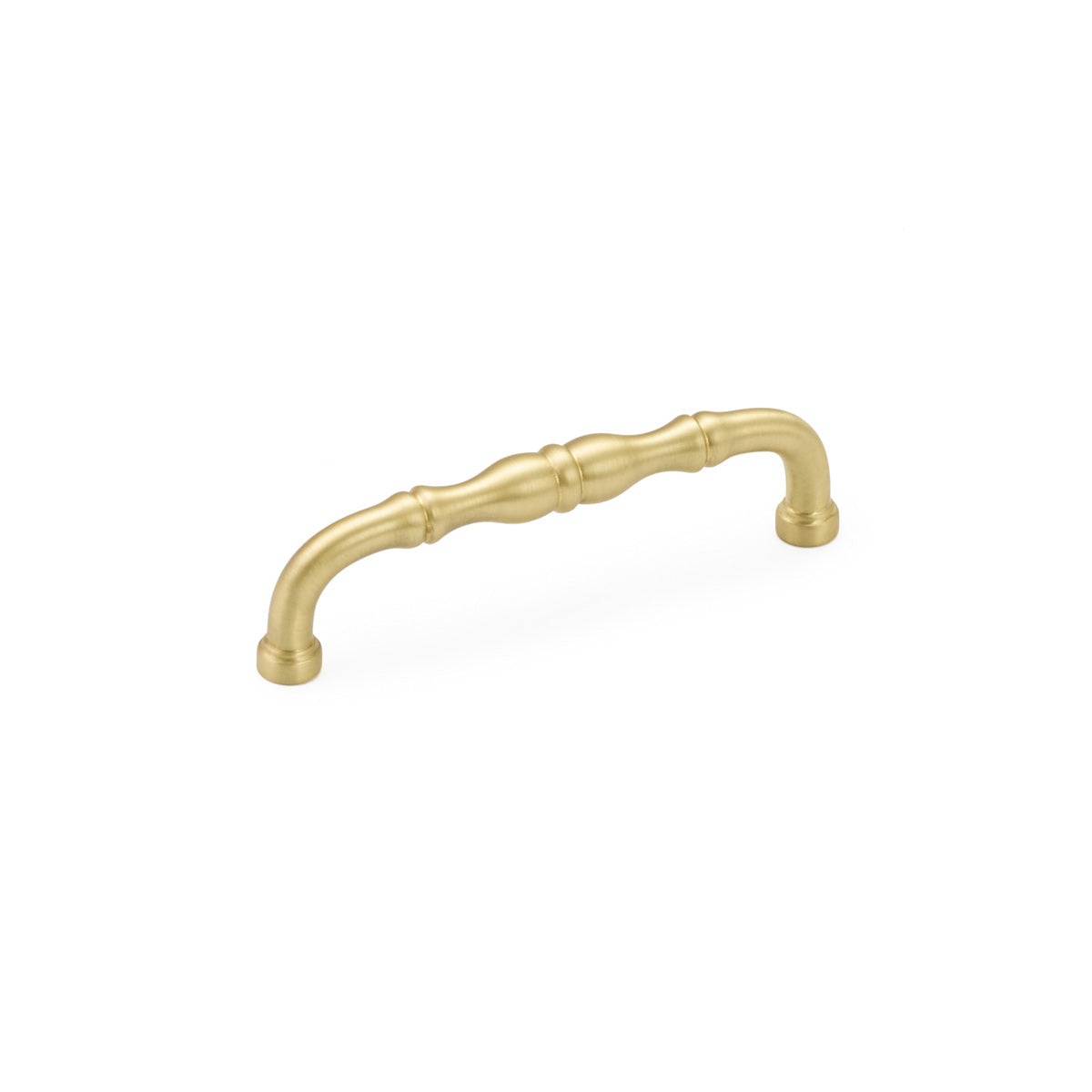 Schaub Colonial Pull 4" Satin Brass