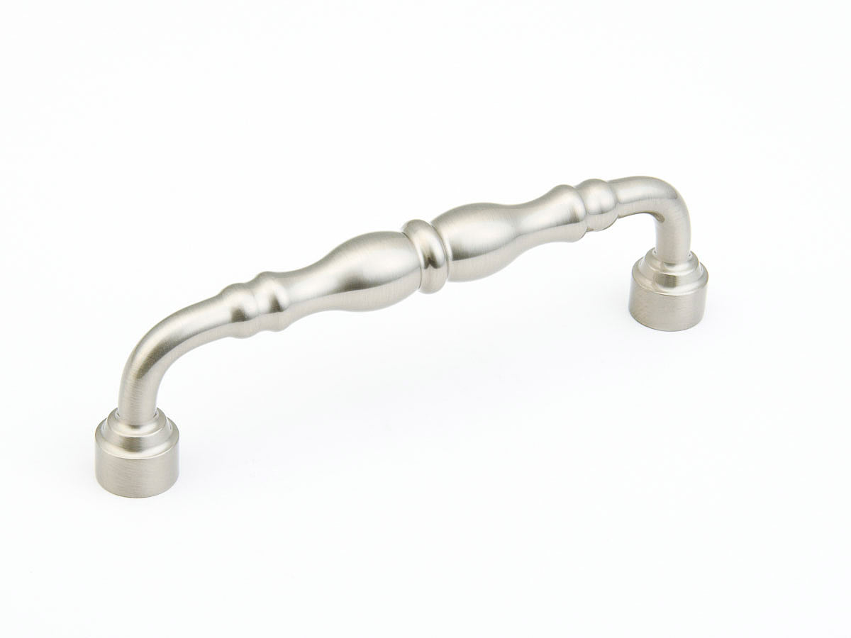 Schaub Colonial Pull 6" Satin Nickel