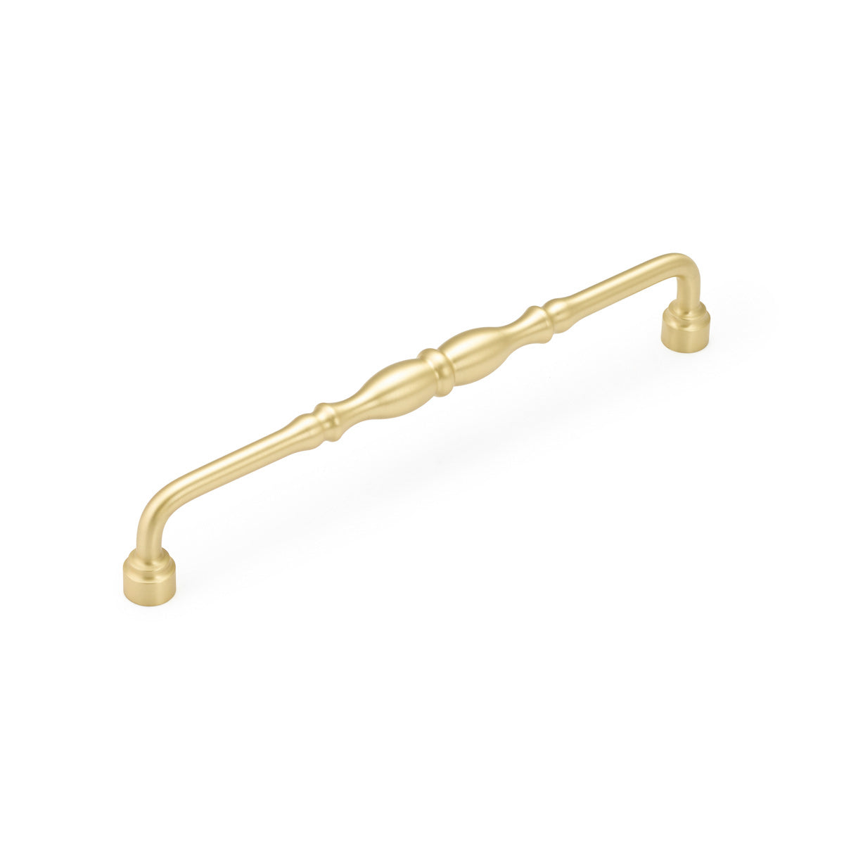 Schaub Colonial Pull 12" Satin Brass