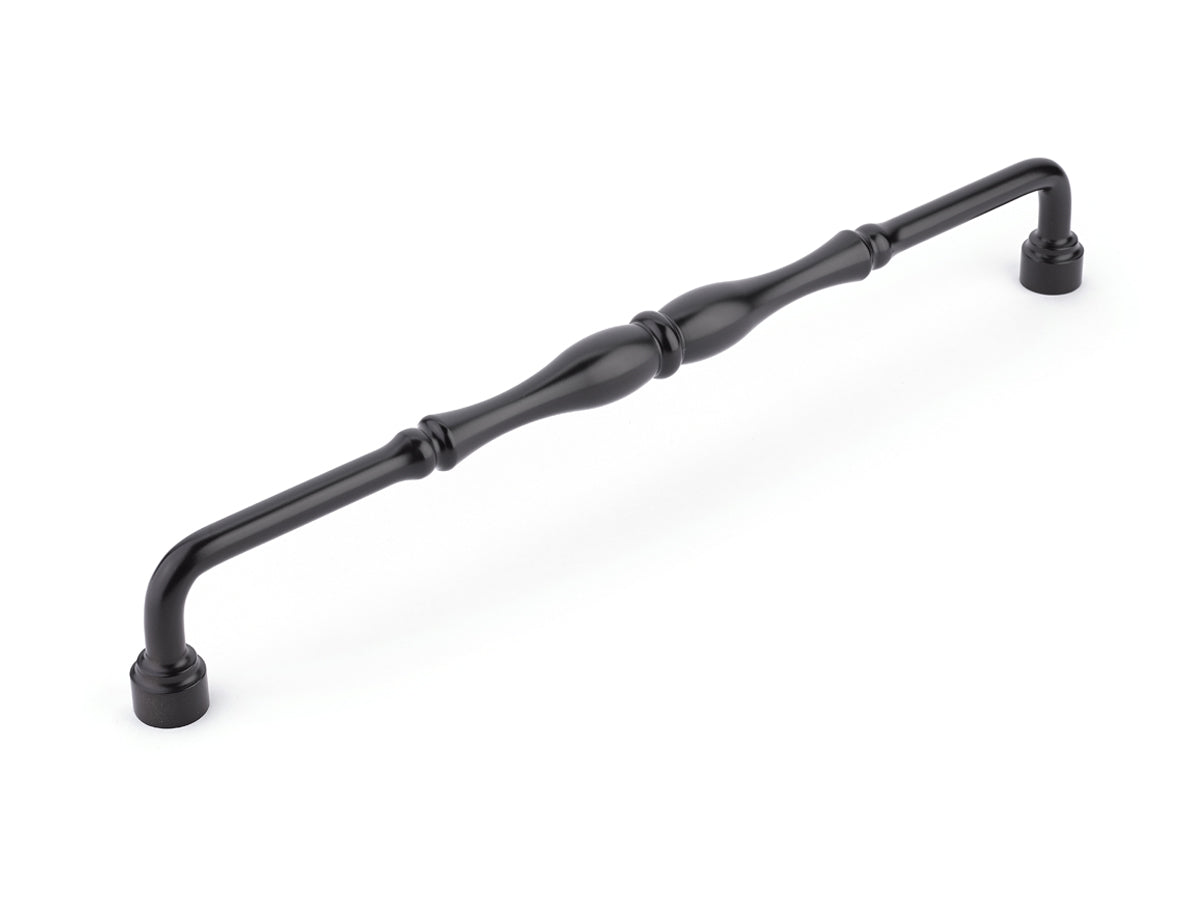 Schaub Colonial Pull  Flat Black 15" cc