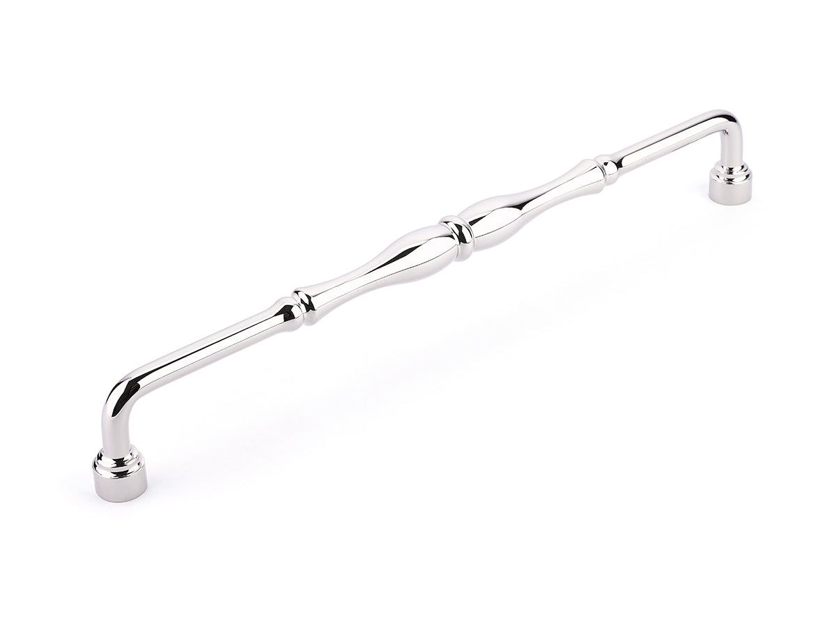 Schaub Colonial Pull  Polished Nickel 15" cc