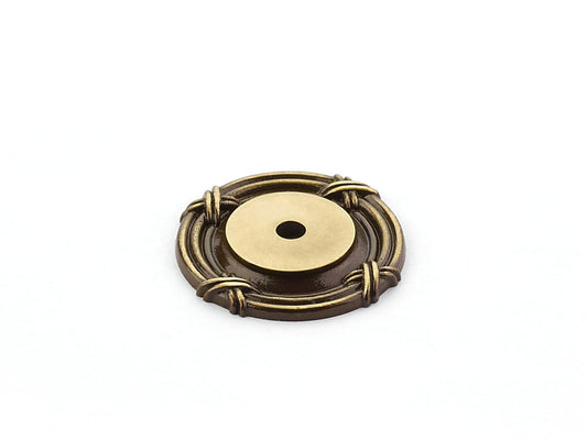 Schaub Versailles Backplate 1-1/2" Antique Light Polish