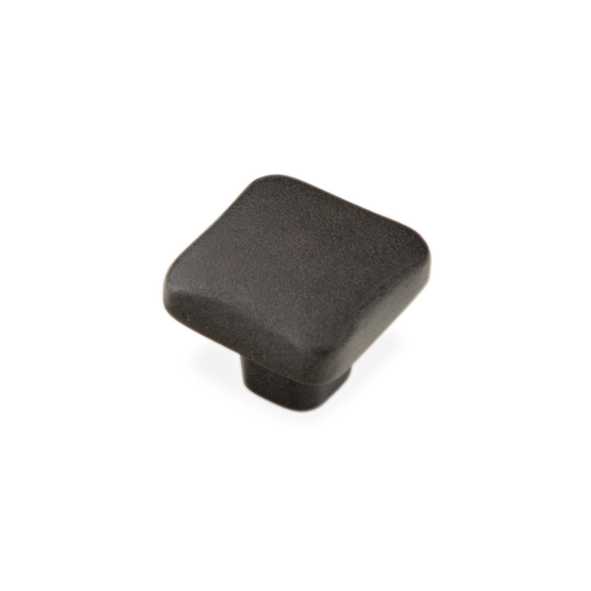 Schaub Vinci Soft Square Knob 1" Black Bronze