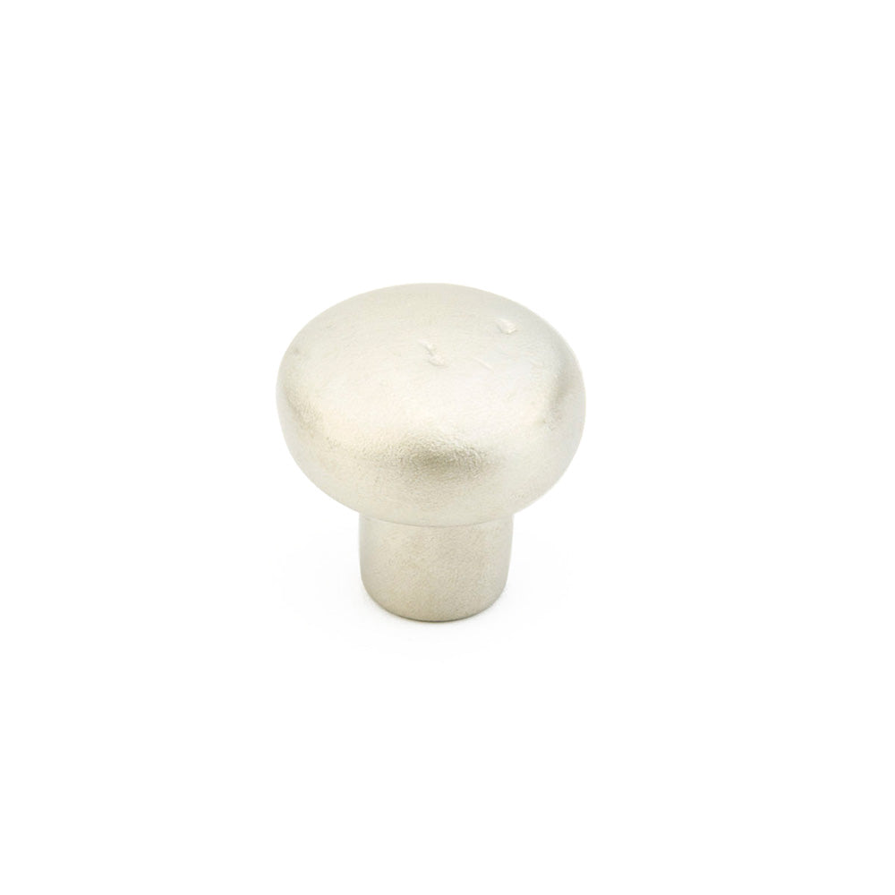 Schaub Mountain Smooth Knob 1-3/8" Antique Silver