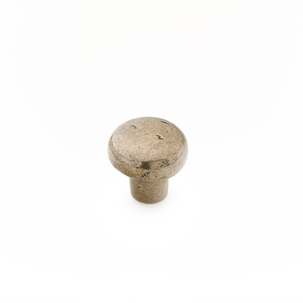 Schaub Mountain Smooth Knob 1-3/8" Italian Nickel
