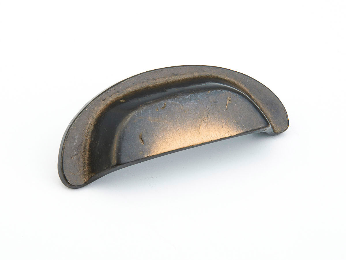 Schaub Mountain Cup Pull 3-1/2" Antique Bronze