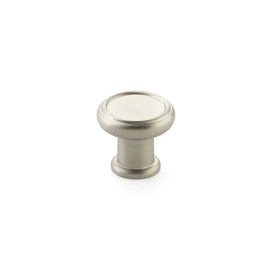 Schaub Steamworks Round Knob Satin Nickel