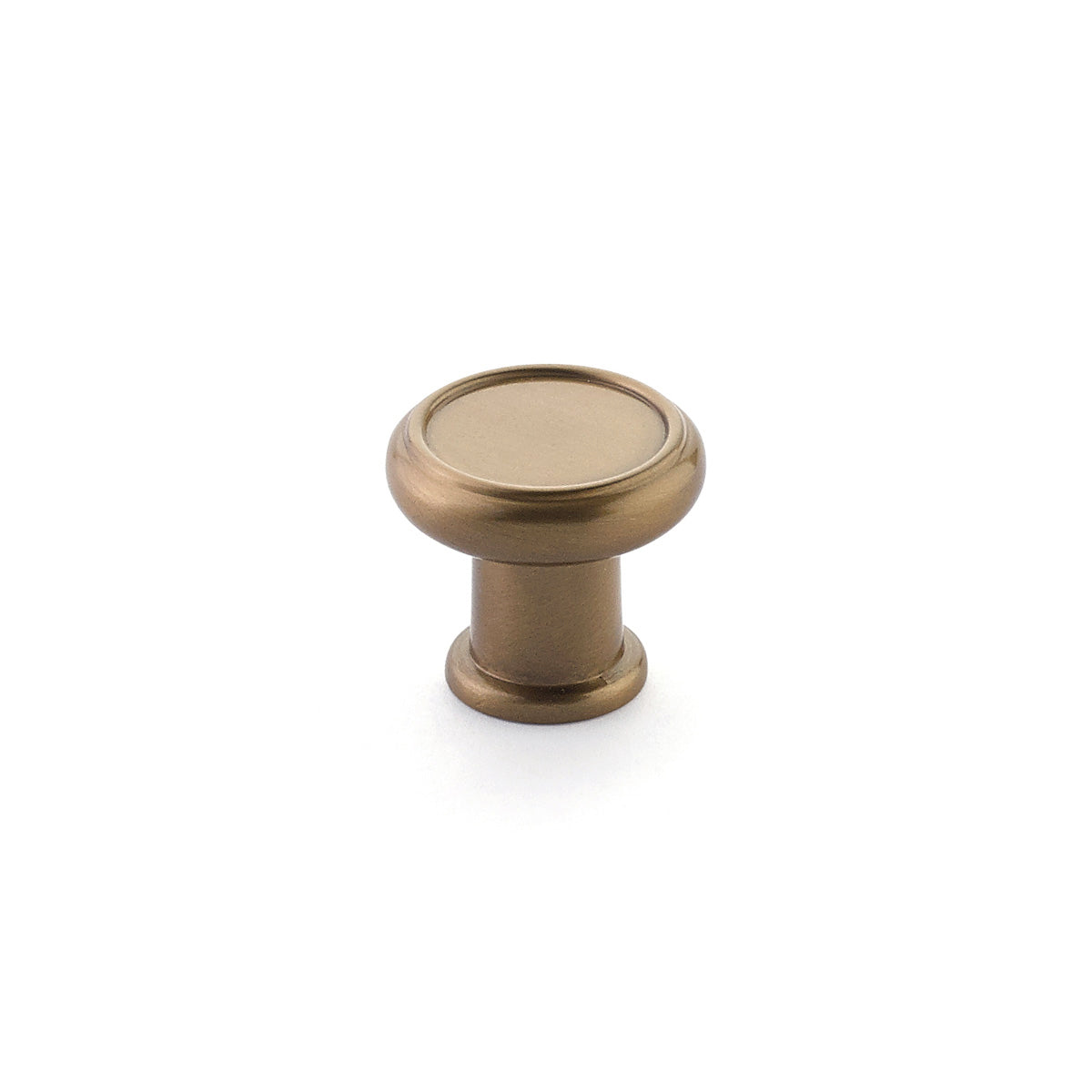 Schaub Steamworks Round Knob Brushed Bronze