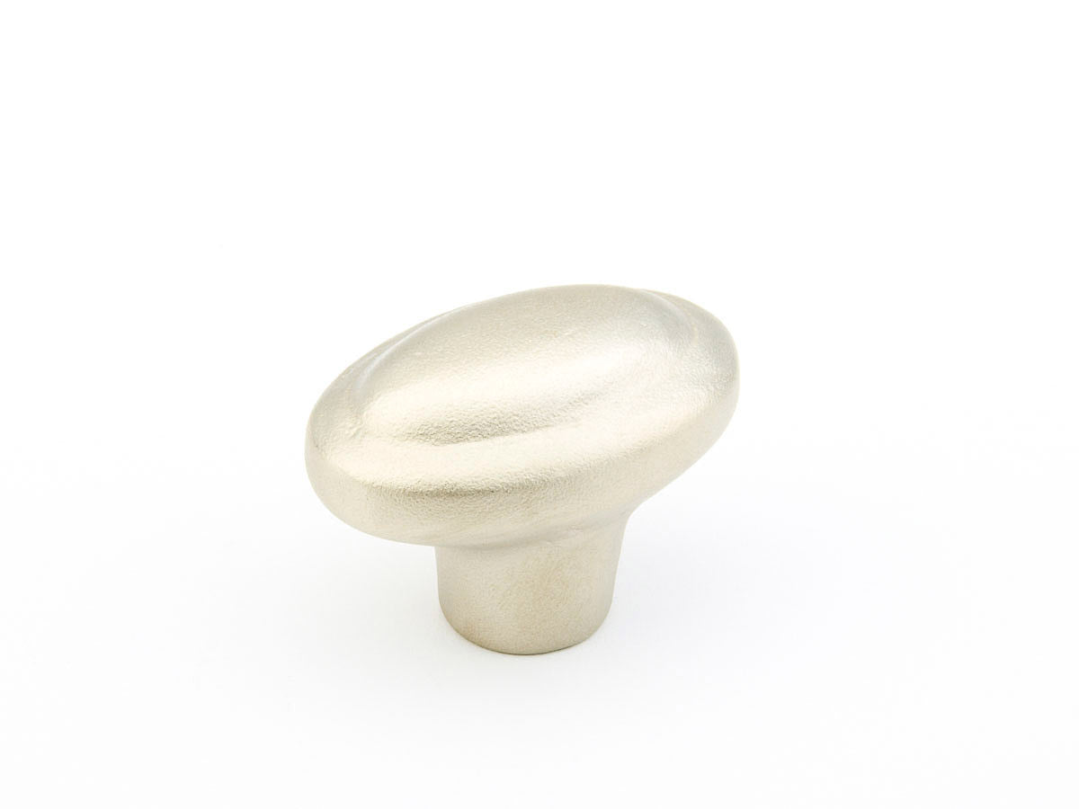Schaub Mountain Oval Knob 1-7/8" Antique Silver
