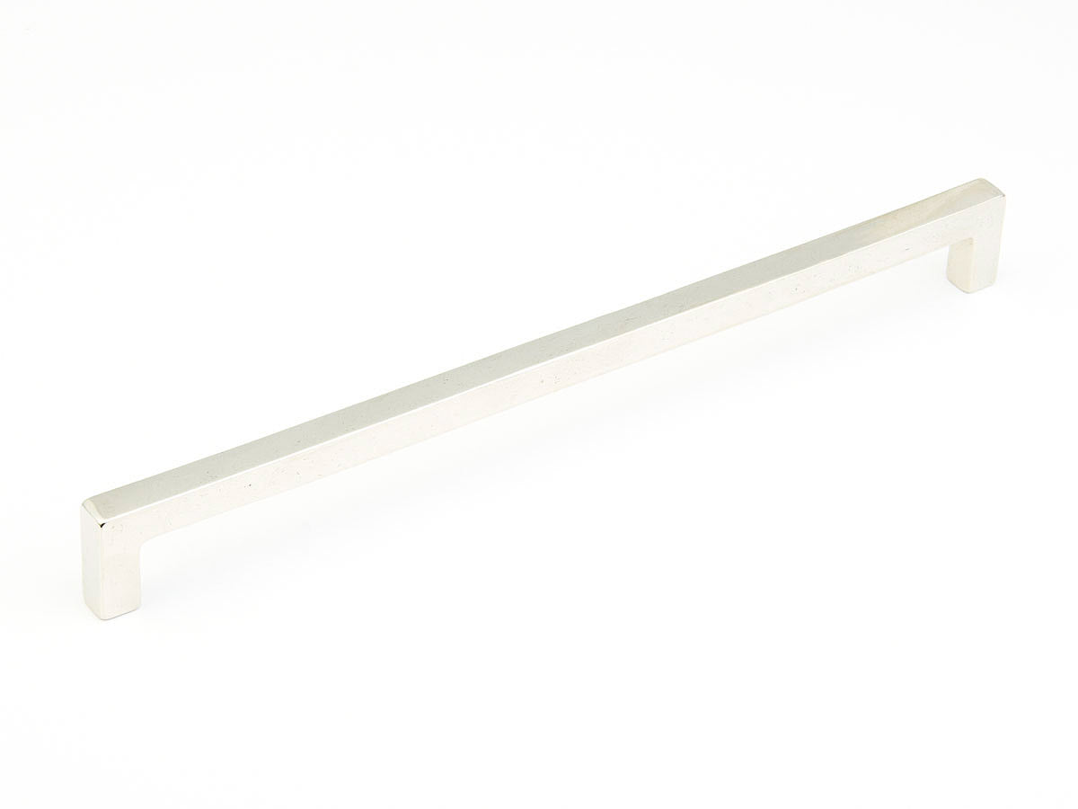 Schaub Vinci Pull 18" Polished White Bronze