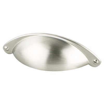 Berenson Andante Cup Pull - 64mm (2-1/2 in) - Brushed Nickel