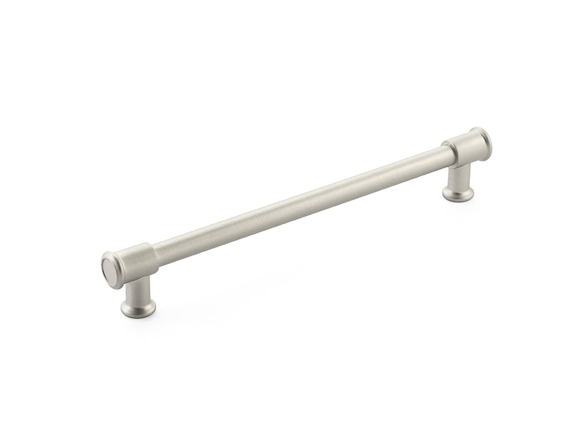 Schaub Steamworks Pull 8" Satin Nickel