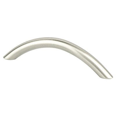 Berenson Contemporary Advantage Three Arch Pull - 96mm (3-25/32 in) - Brushed Nickel