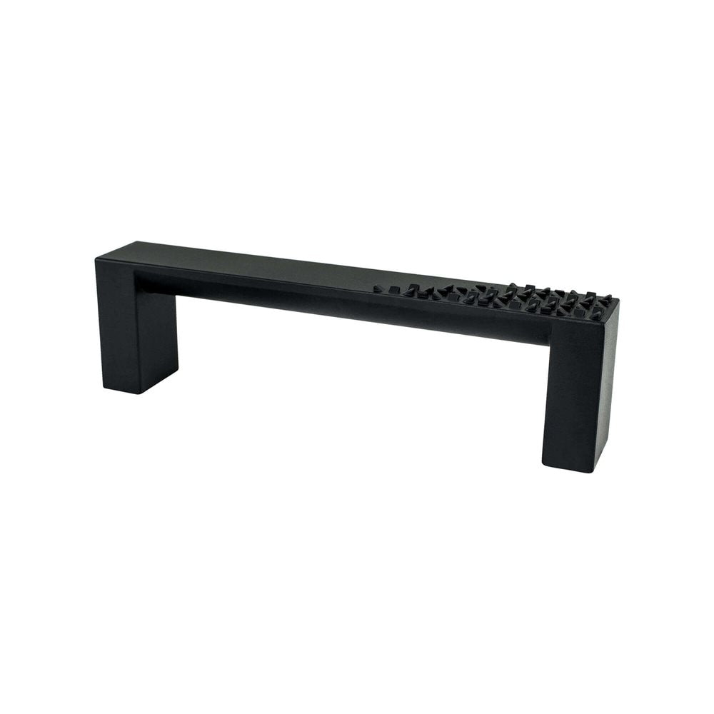 Berenson Roque Pull - 96mm (3-25/32 in) - Matte Black
