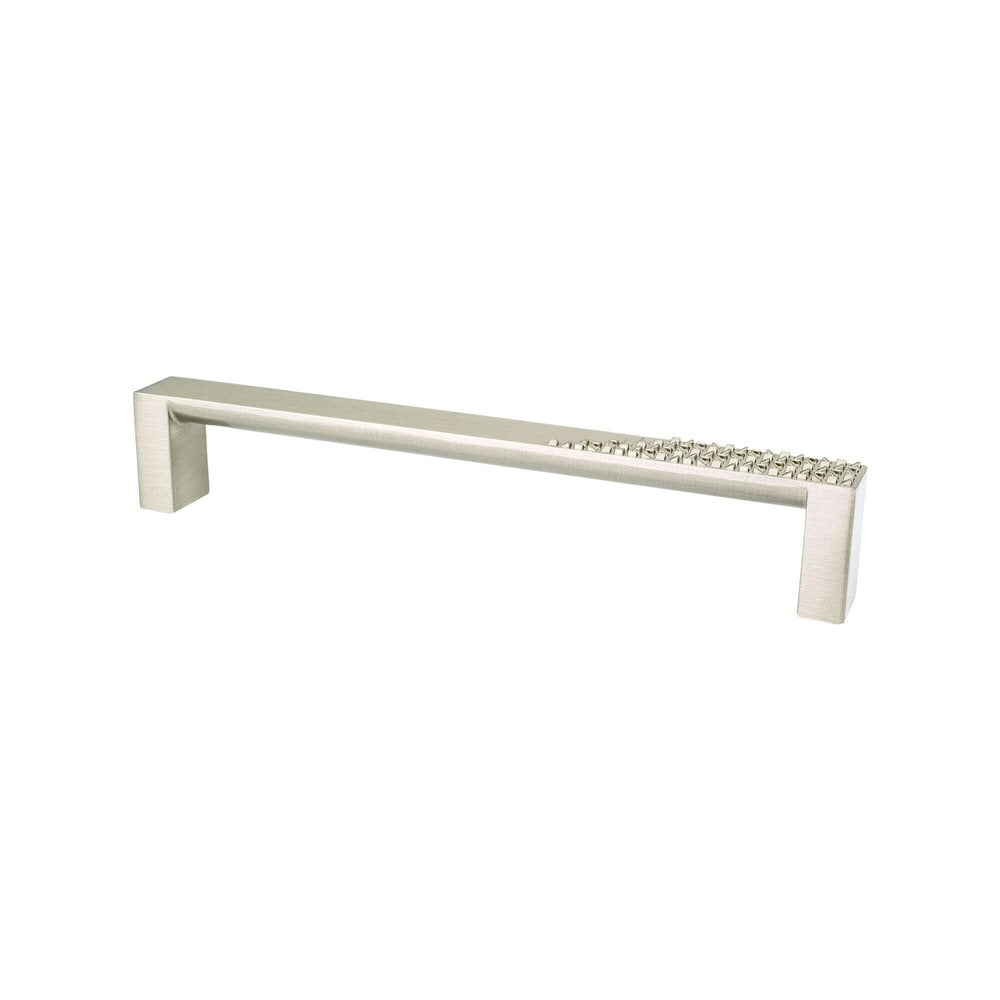 Berenson Roque Pull - 160mm (6-5/16 in) - Brushed Nickel
