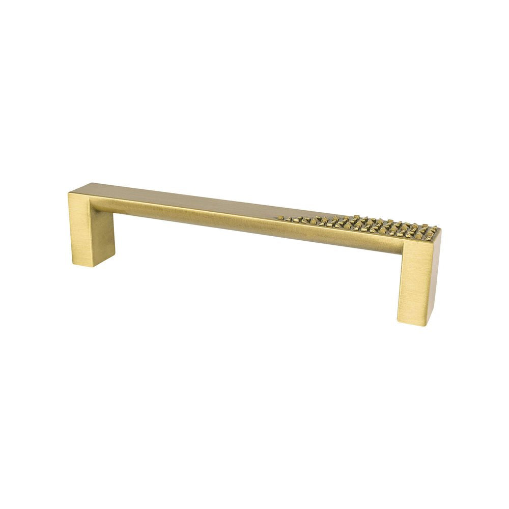 Berenson Roque Pull - 128mm (5-1/16 in) - Modern Brushed Gold