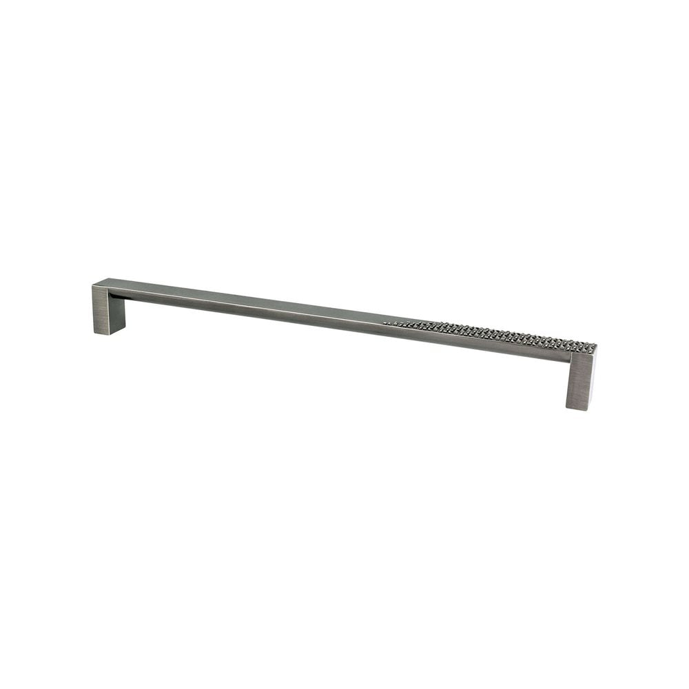 Berenson Roque Pull - 12 in (304.8mm) (Appliance Pull) - Vintage Nickel