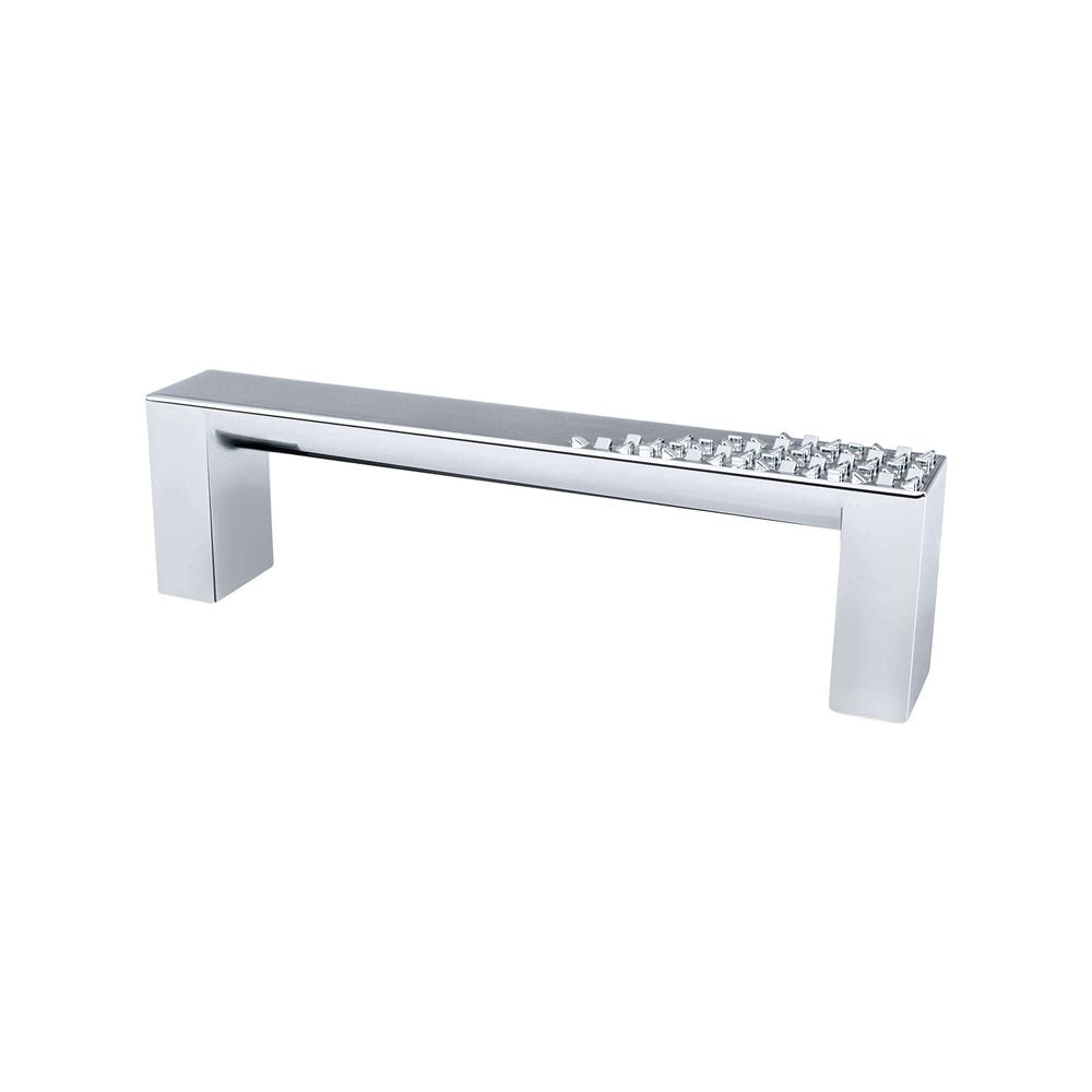 Berenson Roque Pull - 96mm (3-25/32 in) - Polished Chrome
