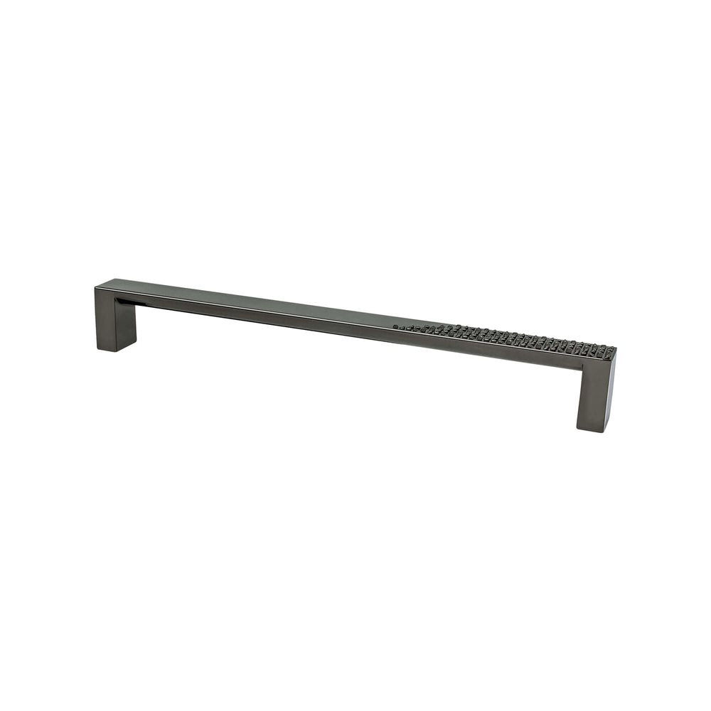 Berenson Roque Pull - 224mm (8-13/16 in) - Black Nickel