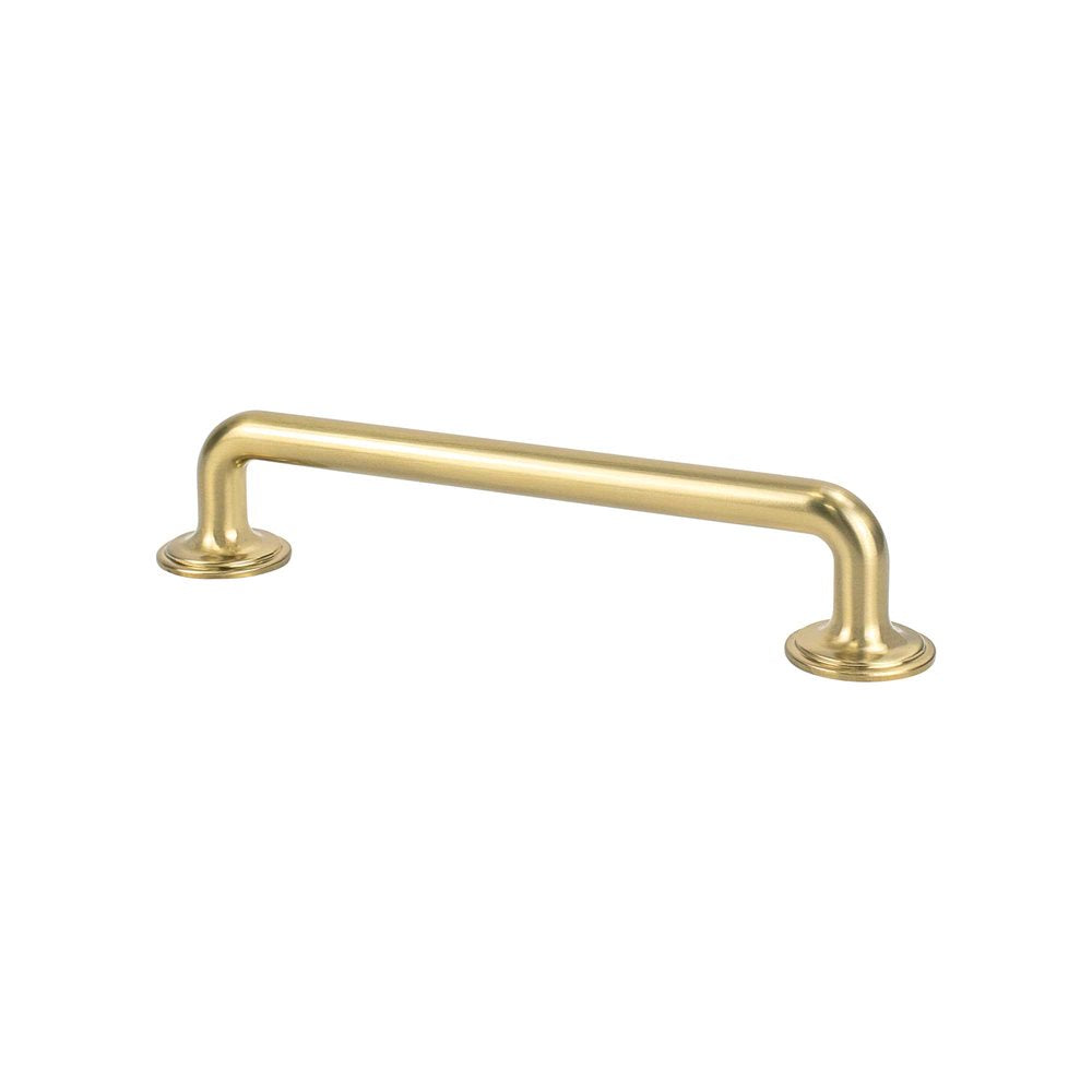 Berenson Folklore Pull - 128mm (5-1/16 in) - Modern Brushed Gold
