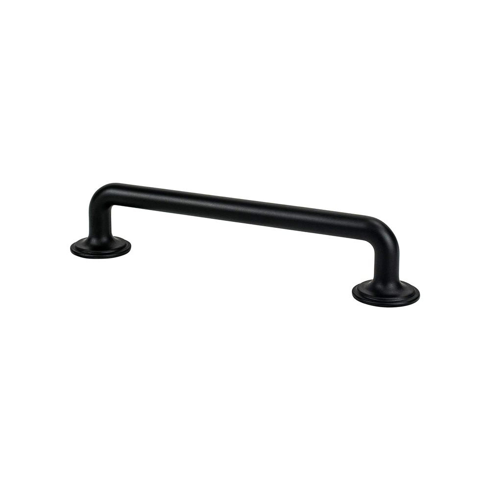 Berenson Folklore Pull - 128mm (5-1/16 in) - Matte Black