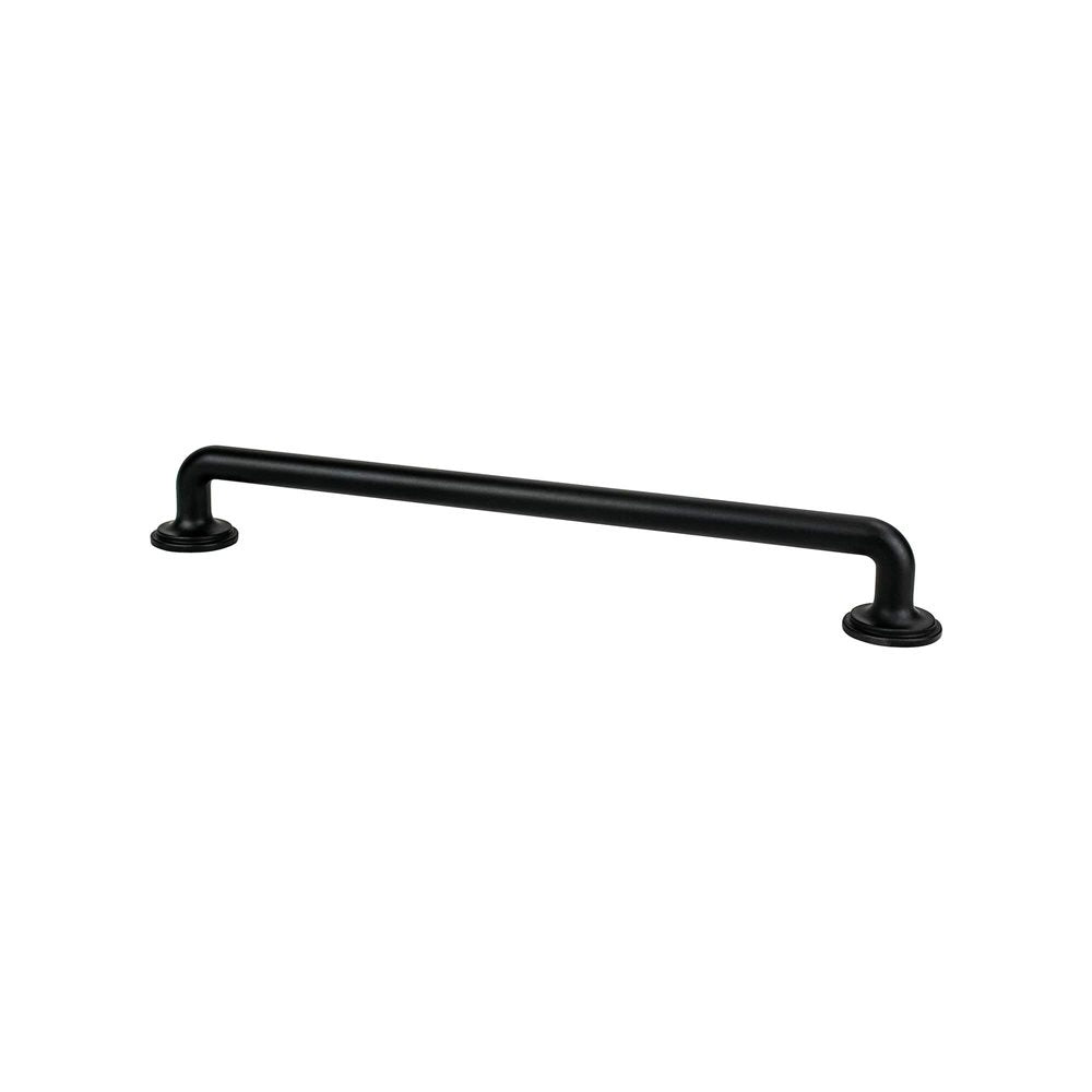 Berenson Folklore Pull - 224mm (8-13/16 in) - Matte Black