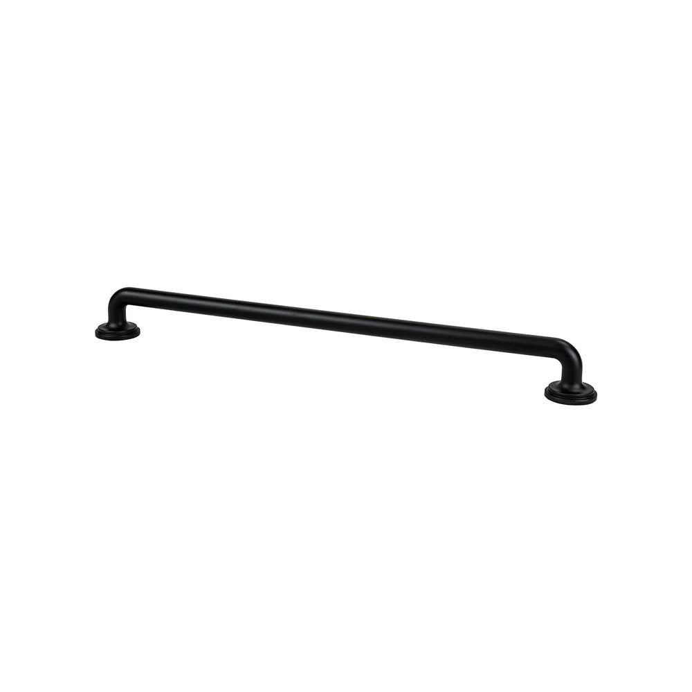 Berenson Folklore Pull - 12 in (304.8mm) (Appliance Pull) - Matte Black