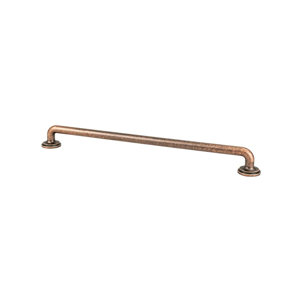 Berenson Folklore Pull - 12 in (304.8mm) (Appliance Pull) - Weathered Copper