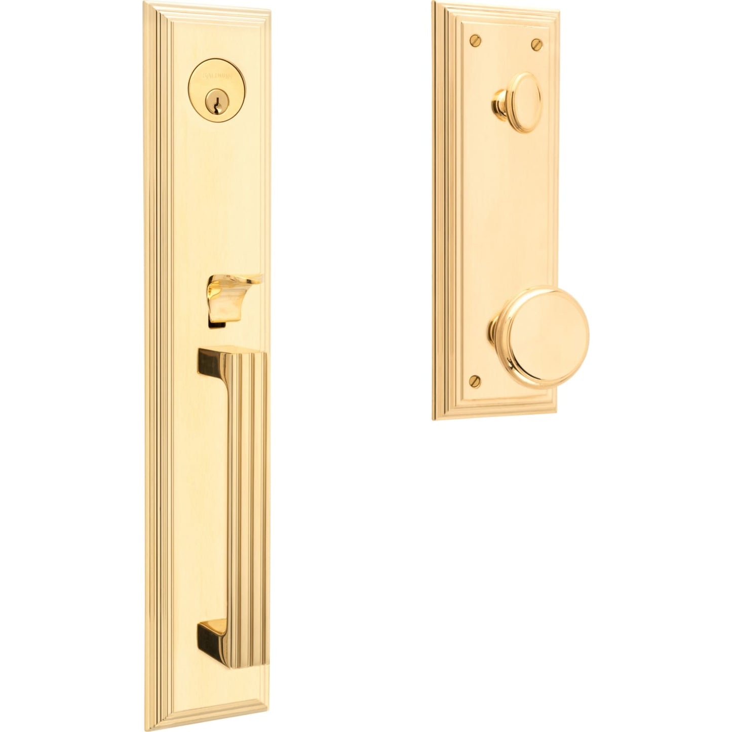 Baldwin Estate 85342 Tremont Full Escutcheon Handleset