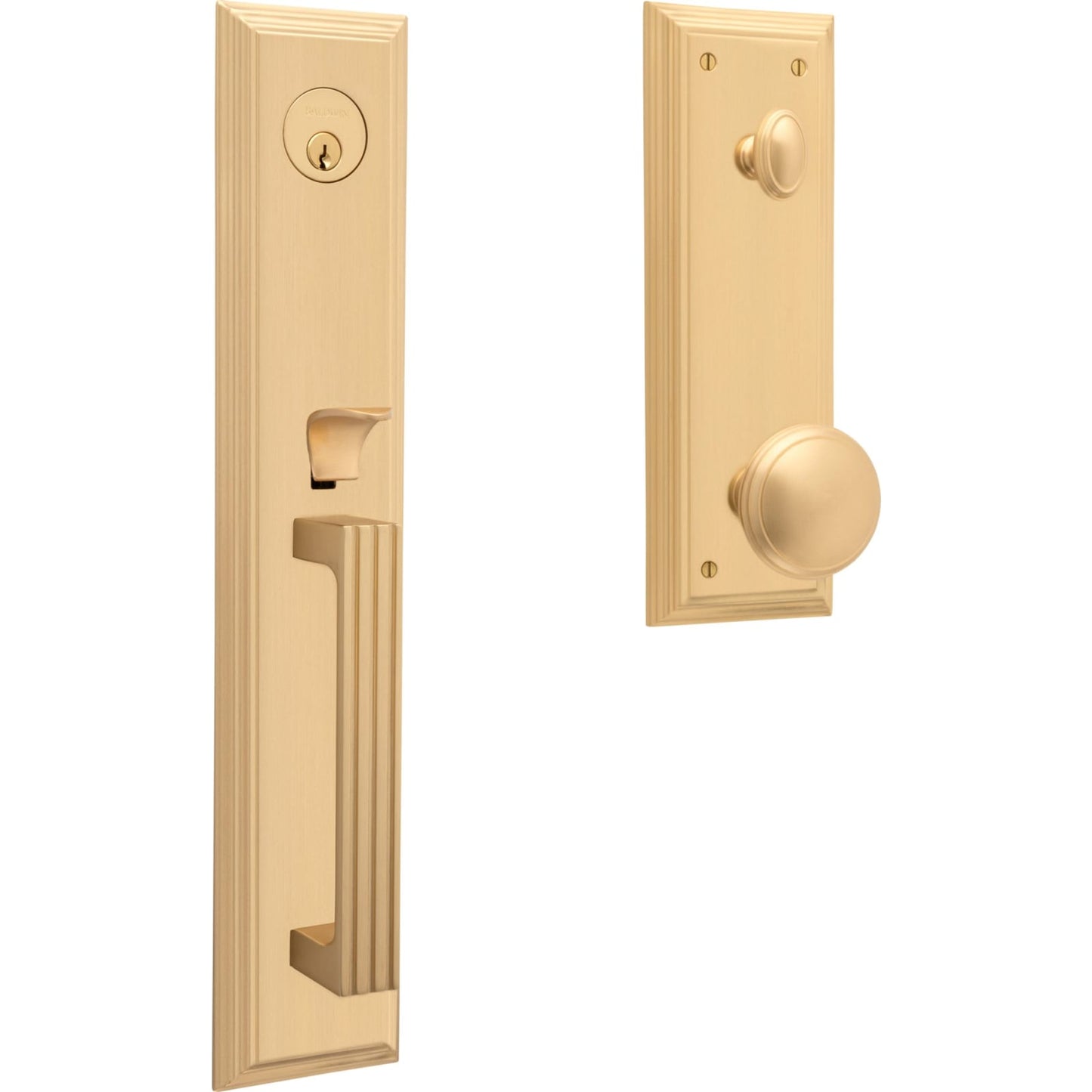 Baldwin Estate 85342 Tremont Full Escutcheon Handleset