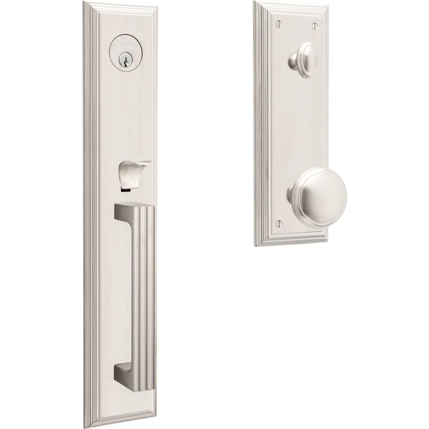 Baldwin Estate 85342 Tremont Full Escutcheon Handleset