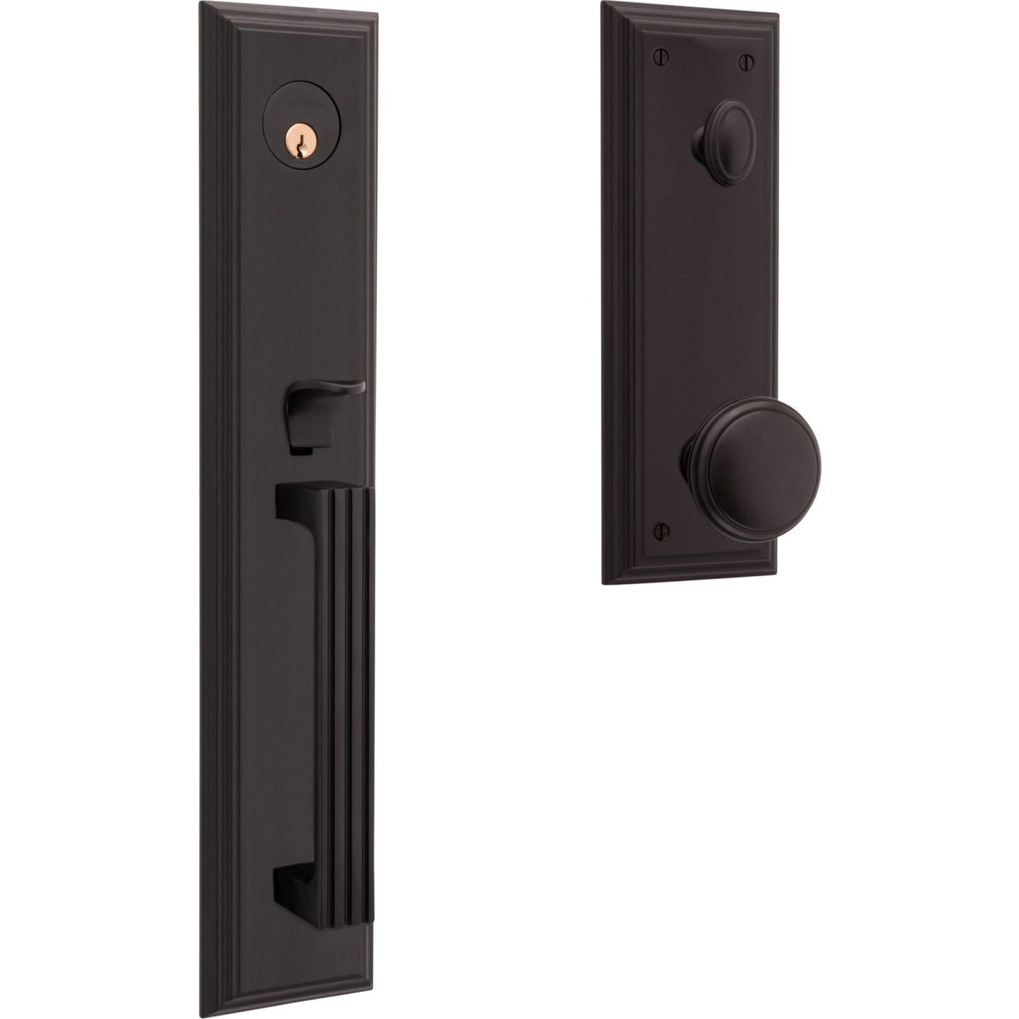 Baldwin Estate 85342 Tremont Full Escutcheon Handleset