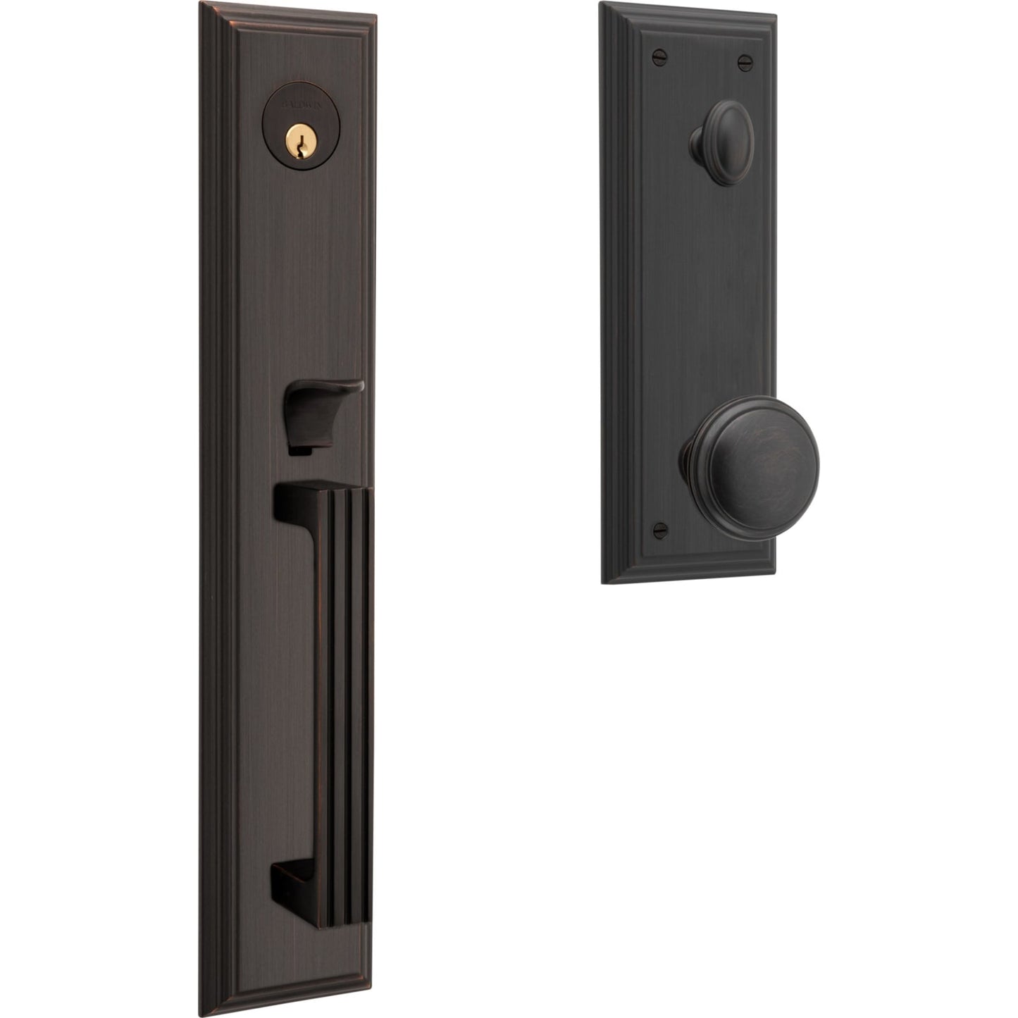 Baldwin Estate 85342 Tremont Full Escutcheon Handleset