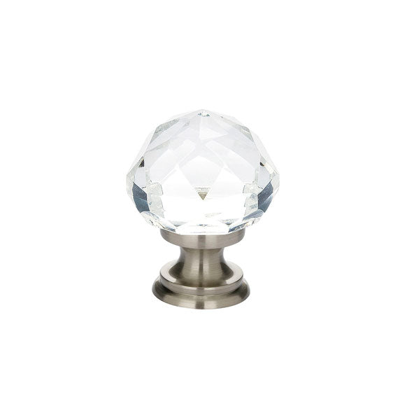 Diamond Glass Cabinet Knob
