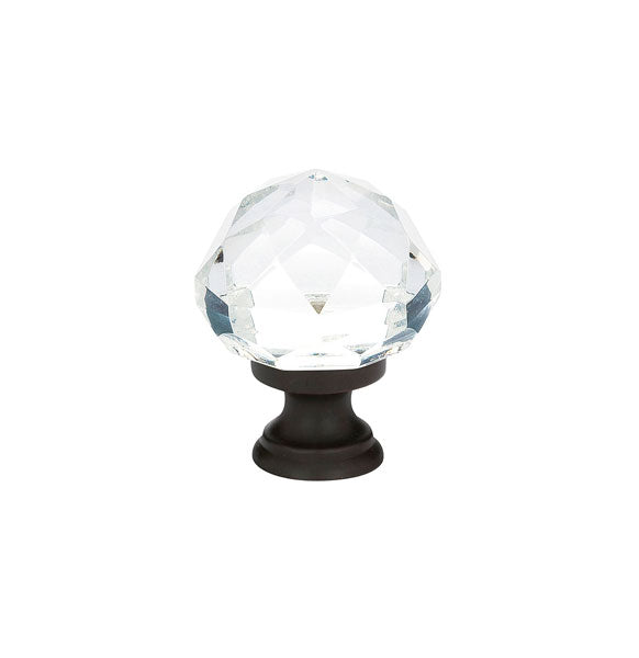 Diamond Glass Cabinet Knob