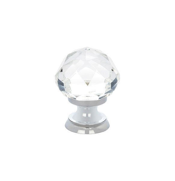 Diamond Glass Cabinet Knob