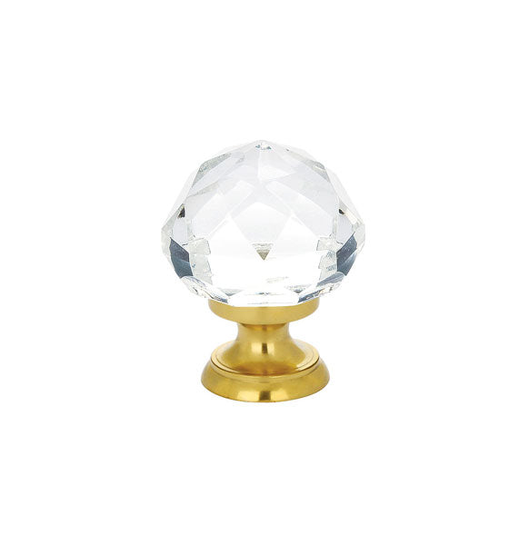 Diamond Glass Cabinet Knob