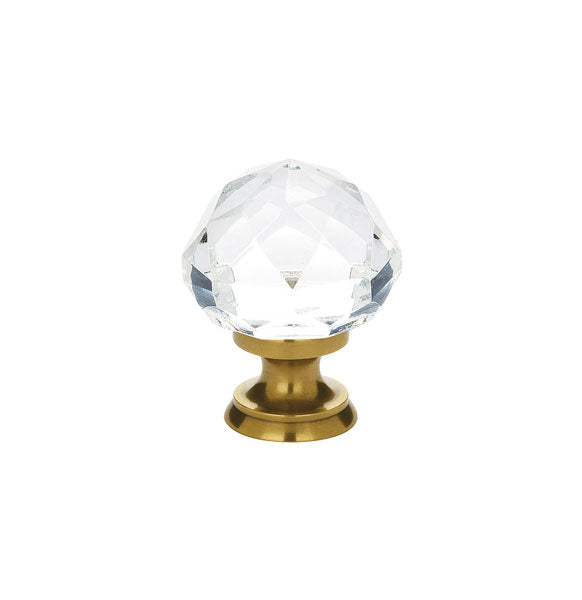 Diamond Glass Cabinet Knob