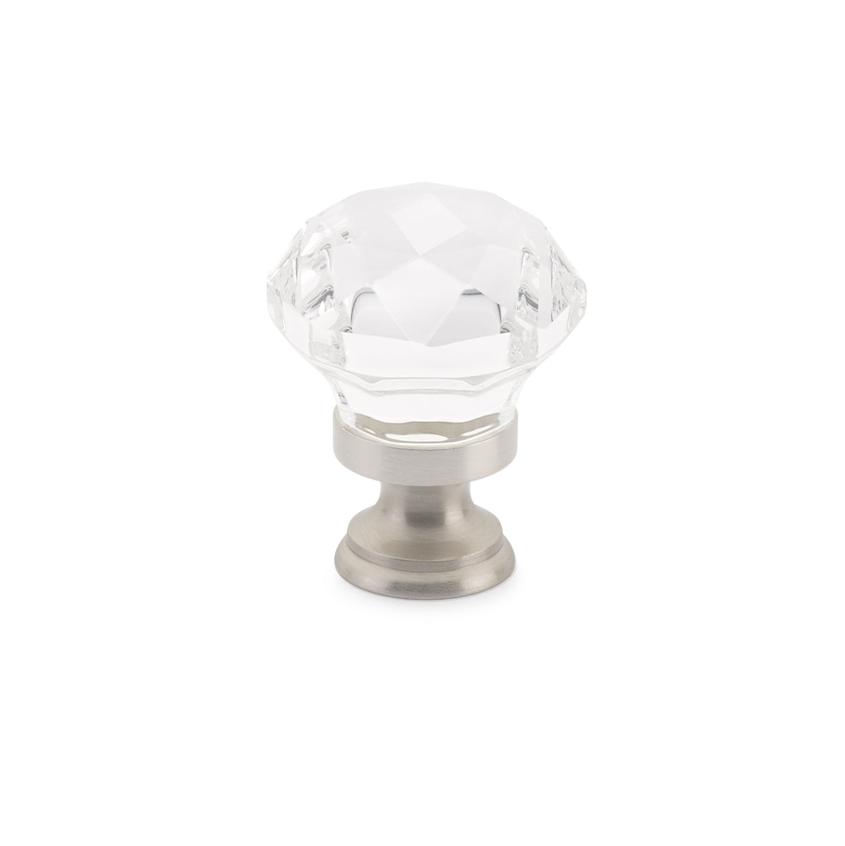 Diamond Glass Cabinet Knob
