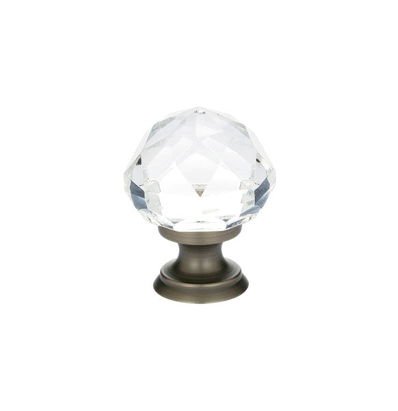 Diamond Glass Cabinet Knob