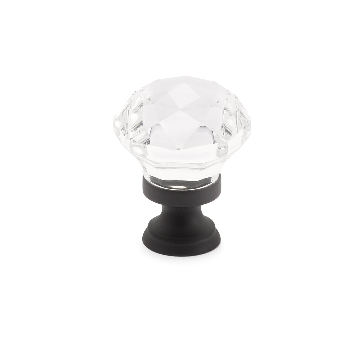 Diamond Glass Cabinet Knob