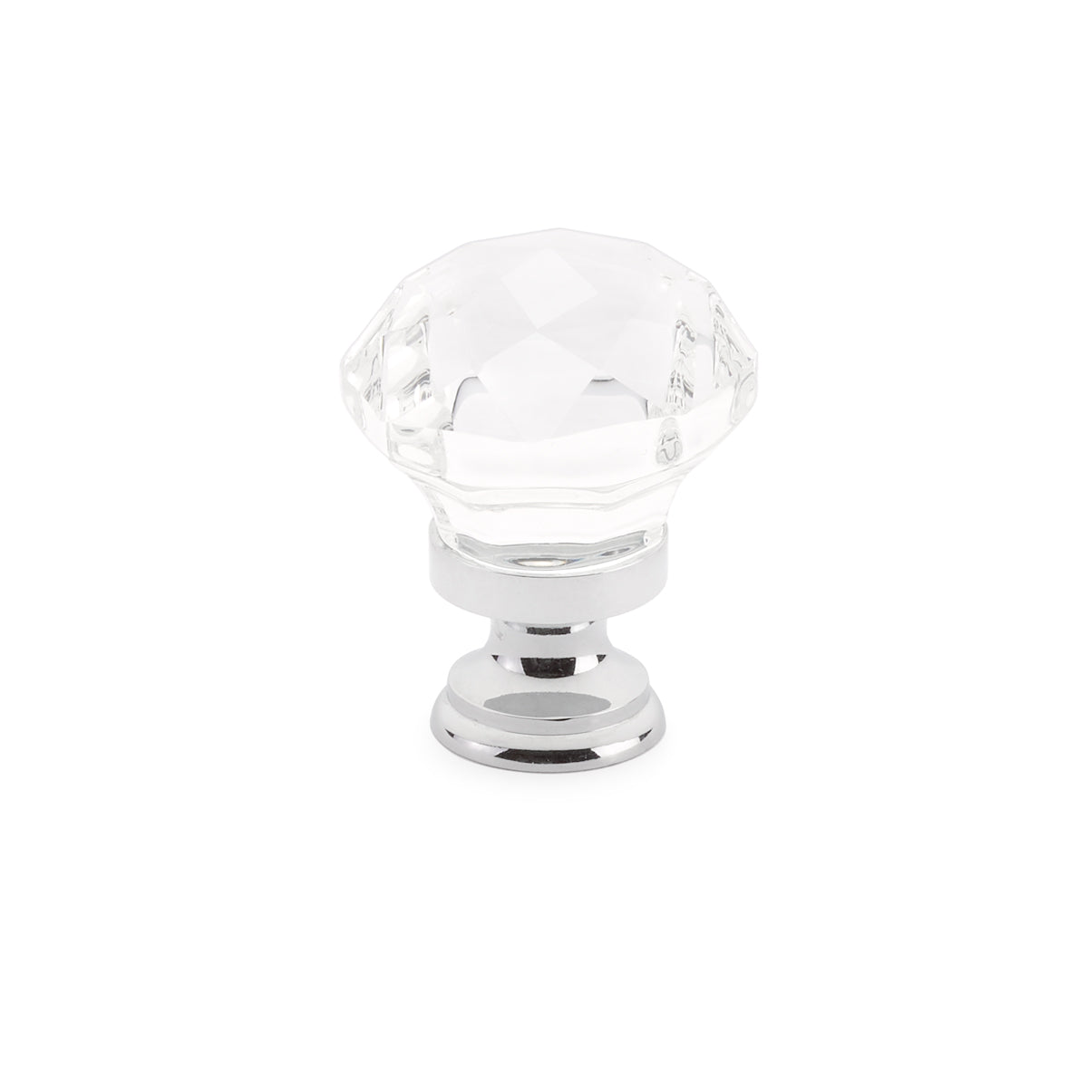 Diamond Glass Cabinet Knob
