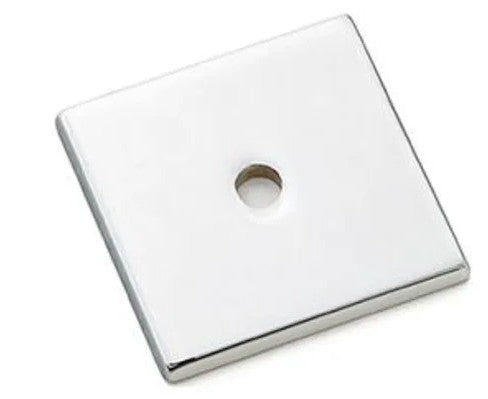Art Deco Square Backplate For Knob