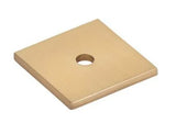 Art Deco Square Backplate For Knob