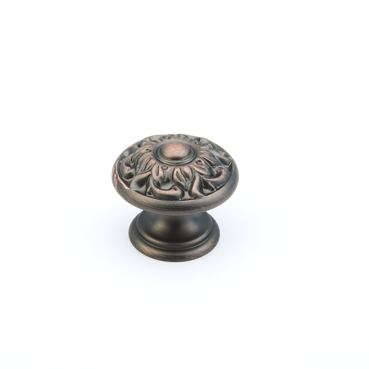Schaub Corinthian Knob 1-3/8" Michelangelo Bronze