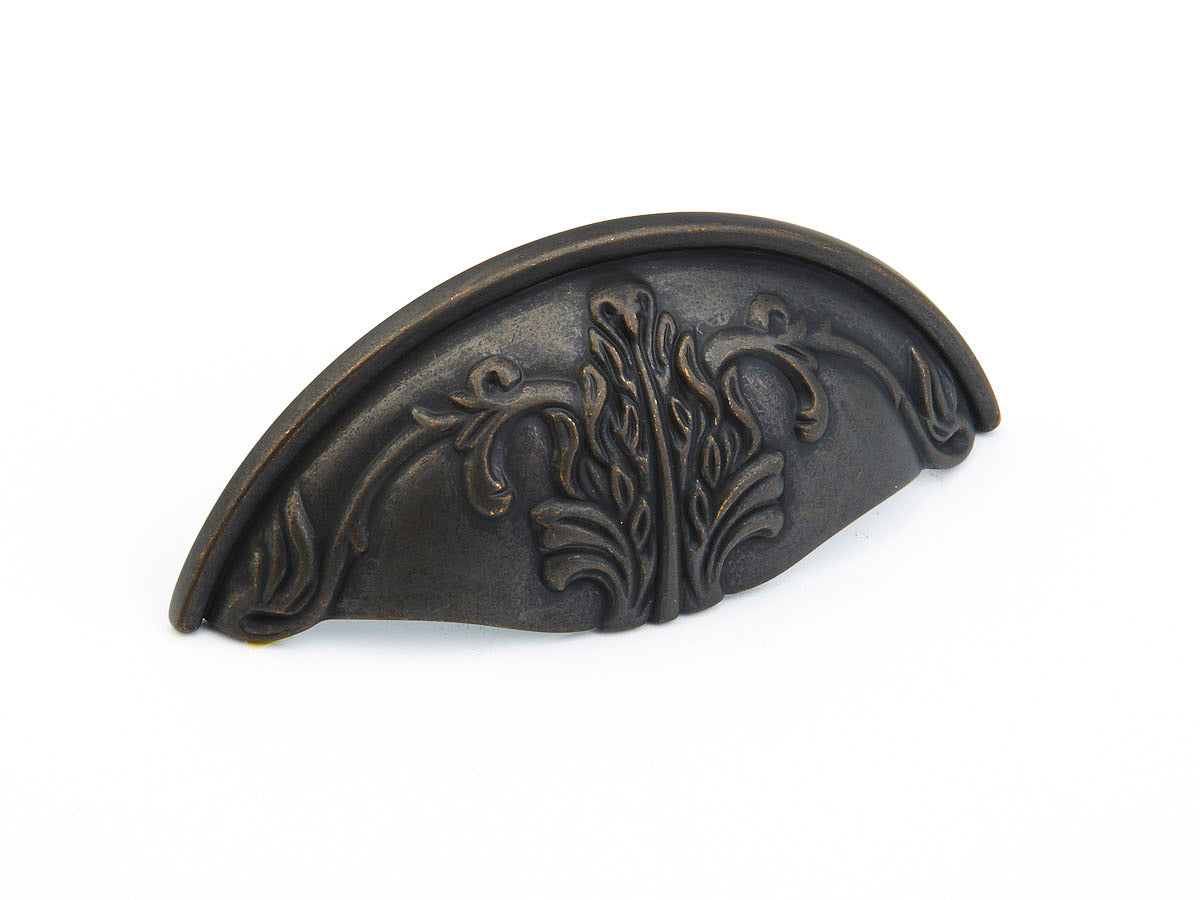 Schaub Corinthian Cup Pull 3" Ancient Bronze