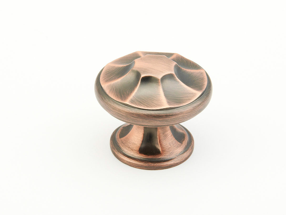 Schaub Empire Round Knob 1-3/8" Empire Bronze